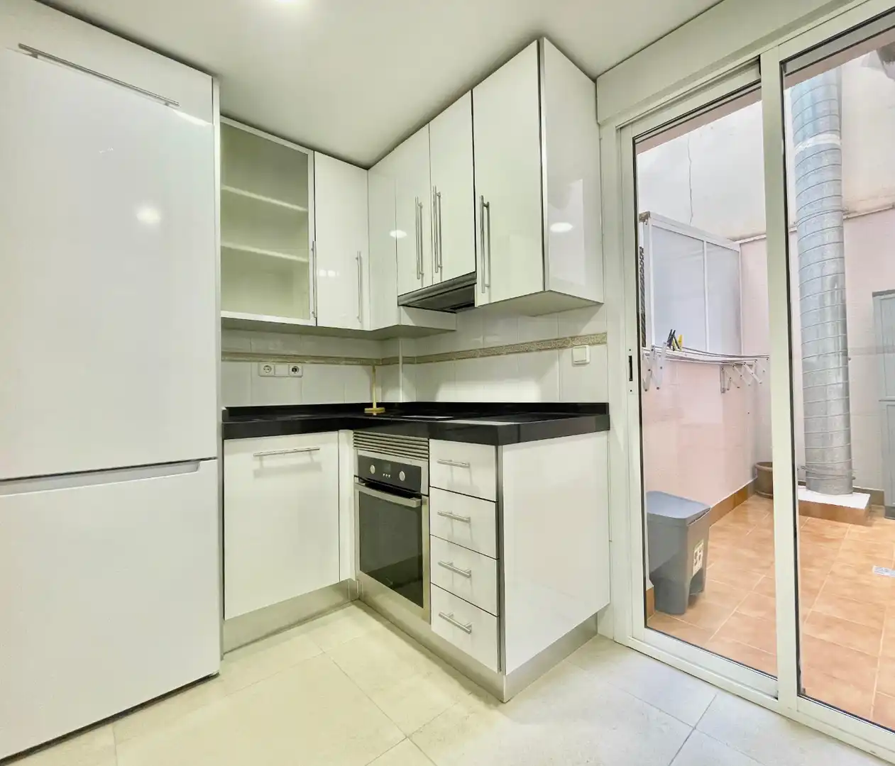 Küche von Wohnung zur Miete in Murcia mit Klimaanlage, Heizung und Möbliert
