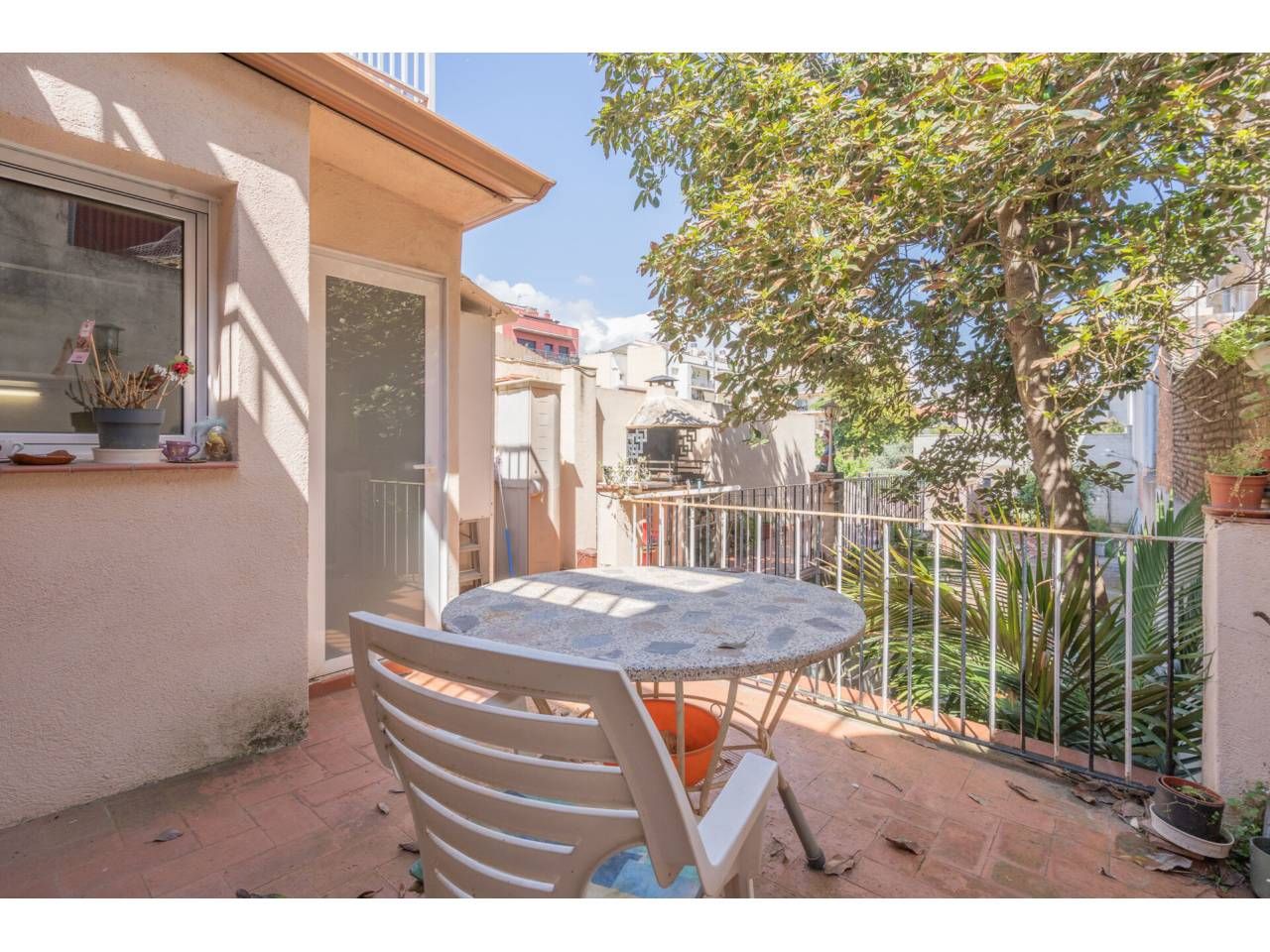 Balcony of House or chalet for sale in Terrassa  with Air Conditioner, Heating and Private garden
