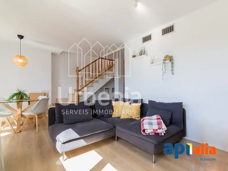 Sala de estar de Piso en venta en Pineda de Mar con Calefacción y Terraza