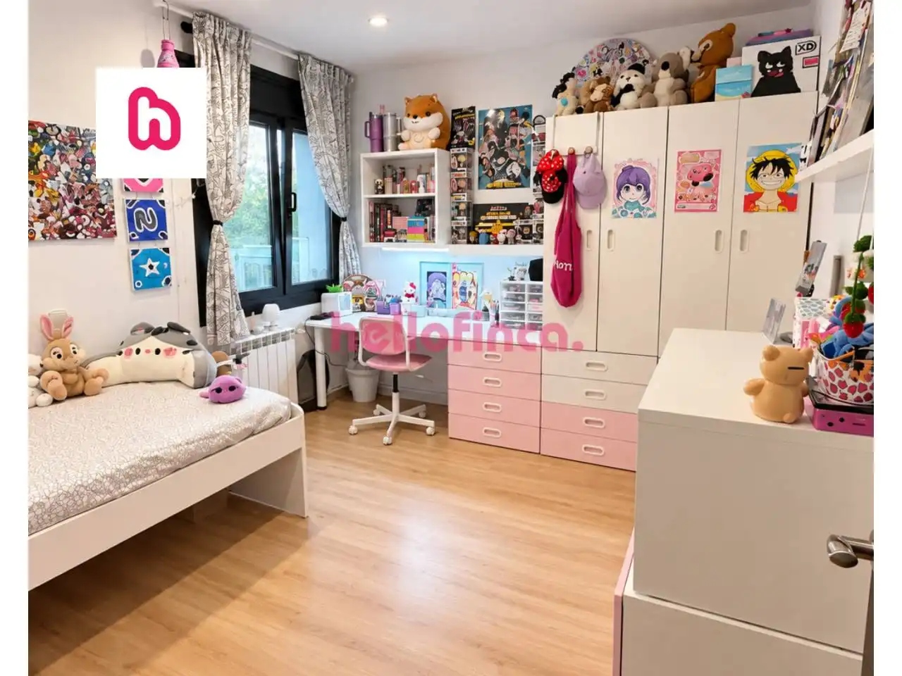 Bedroom of Flat for sale in Terrassa  with Air Conditioner, Heating and Parquet flooring