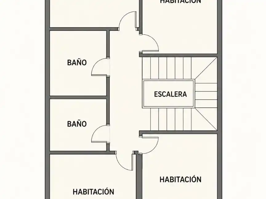 Piso en venta en Villacastín con Jardín privado