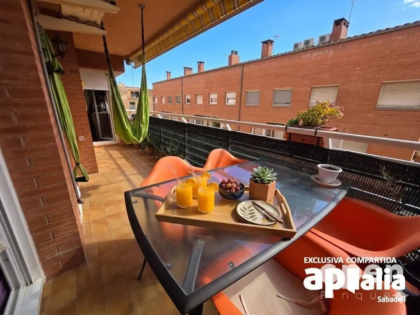Terrace of Flat for sale in Castellar del Vallès  with Air Conditioner, Terrace and Balcony