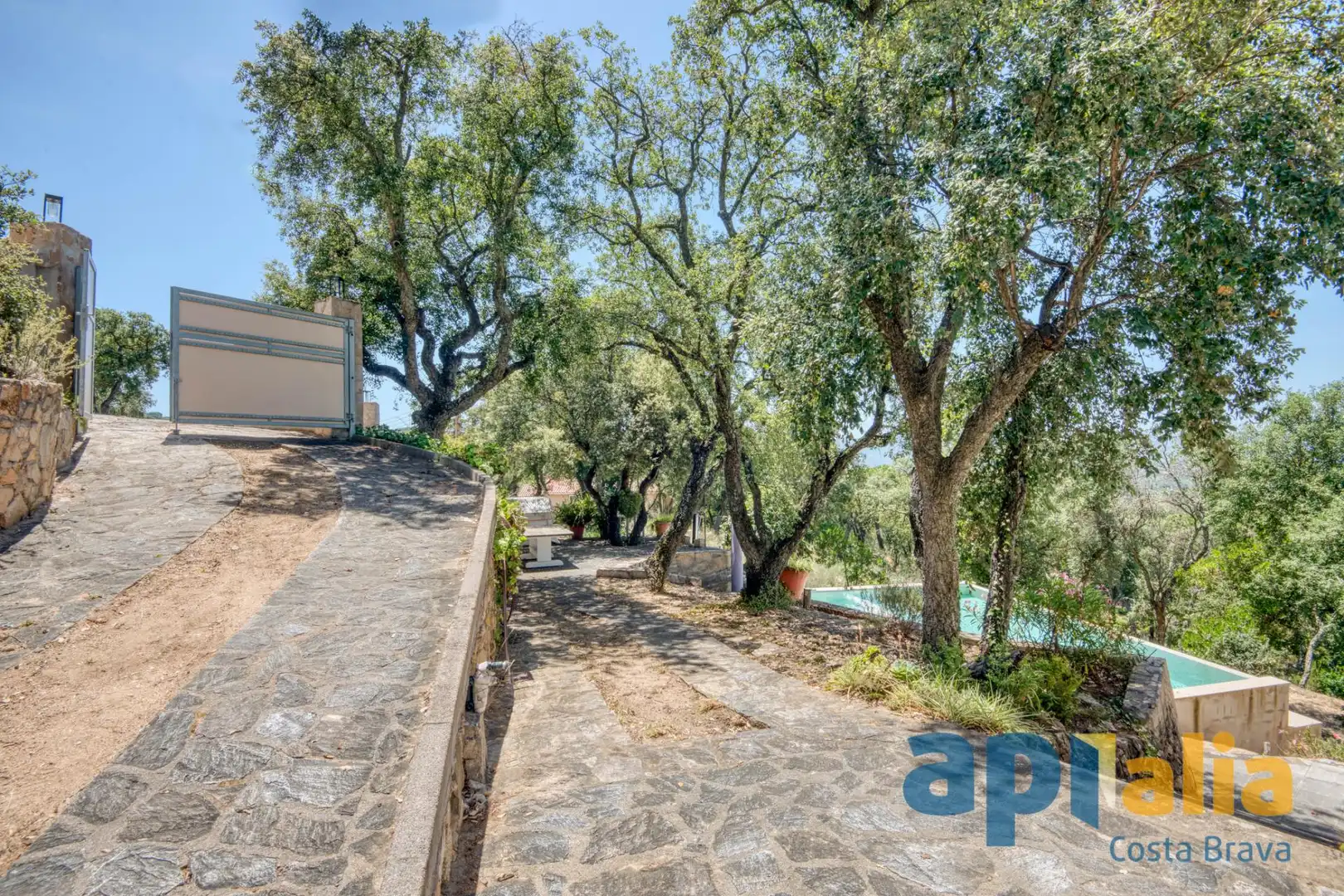 Exterior view of Houses for sale in Santa Cristina d'Aro  with Terrace and Swimming Pool