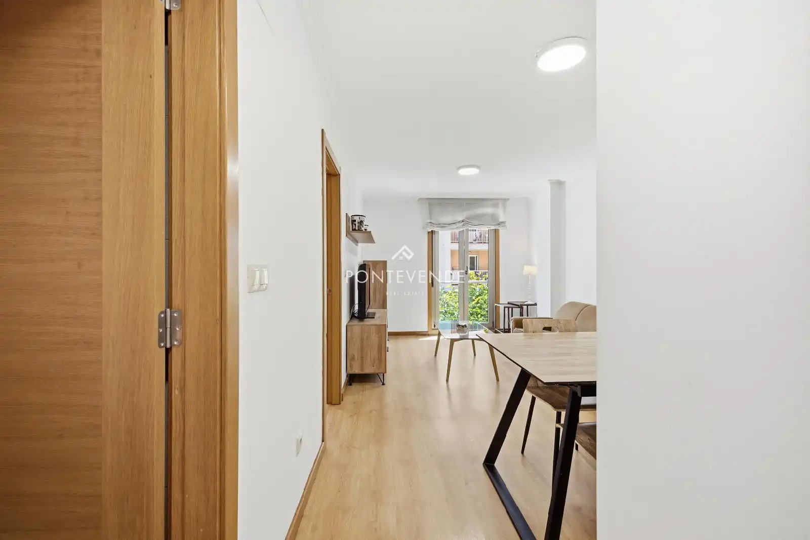 Vista exterior de Piso en venta en Poio con Calefacción, Parquet y Trastero