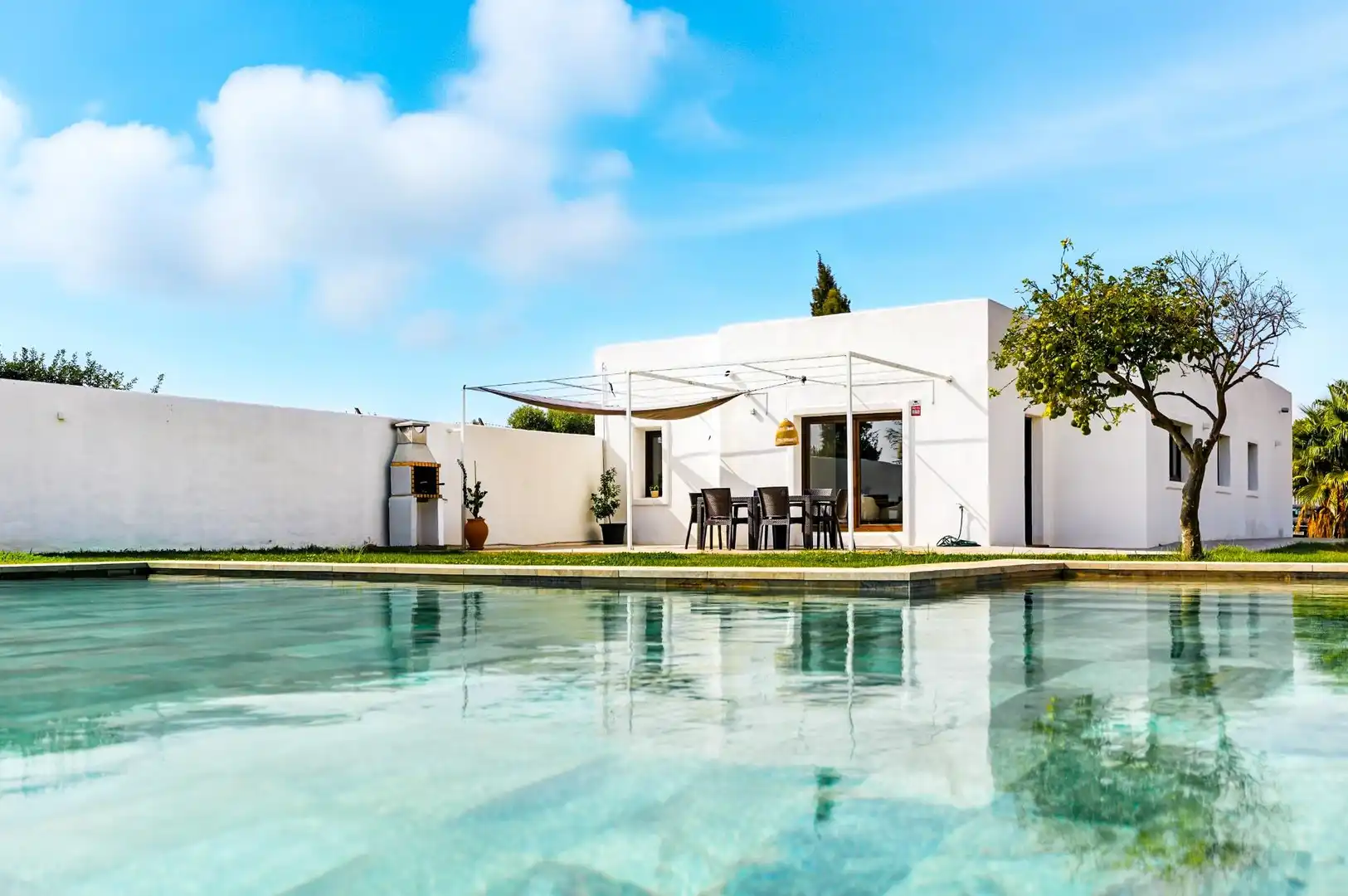 Jardí de Casa o xalet en venda en Chiclana de la Frontera amb Jardí privat, Traster i Piscina