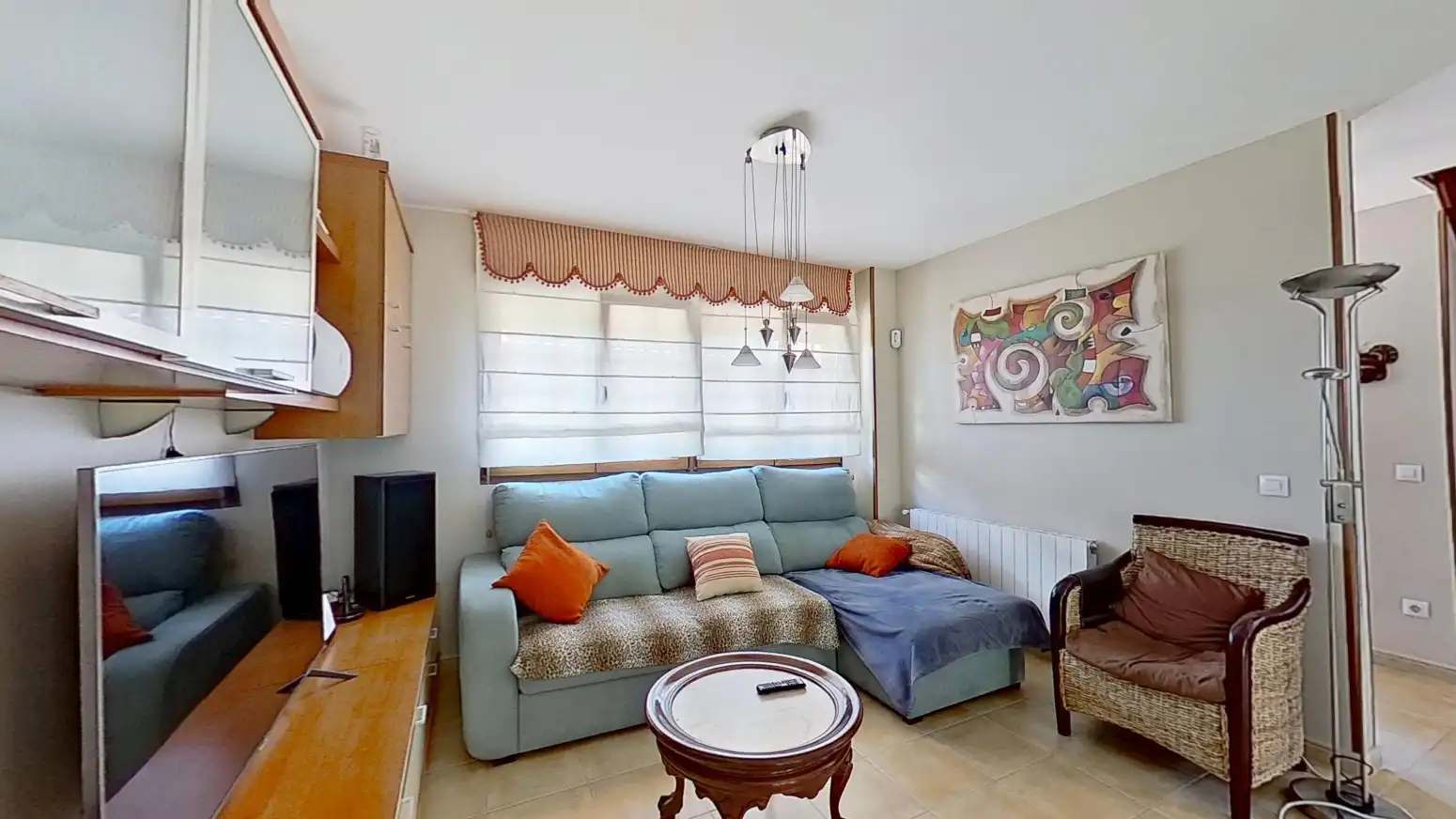 Sala d'estar de Casa adosada en venda en Suances amb Calefacció i Terrassa