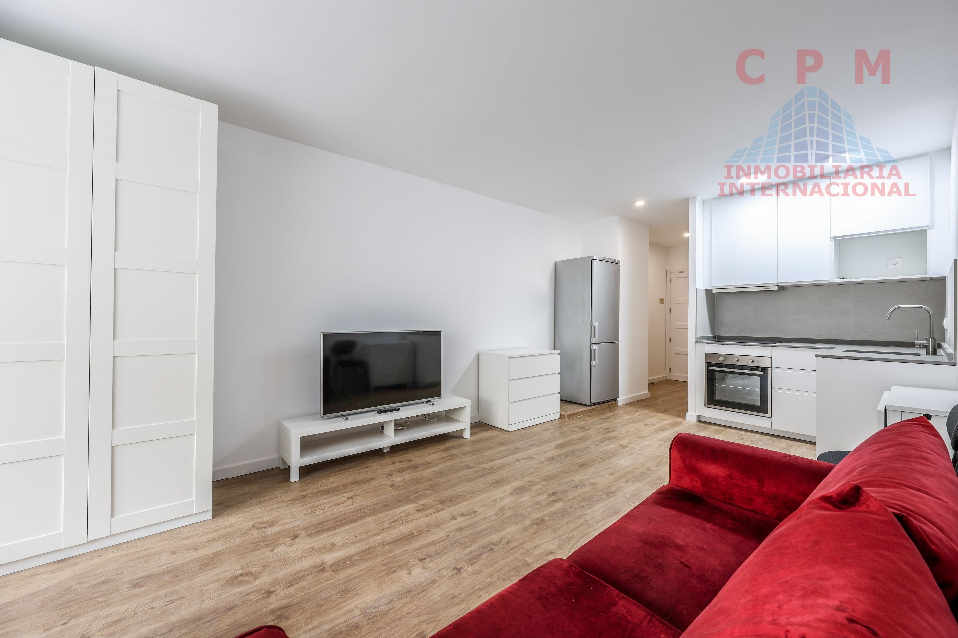 Living room of Study to rent in  Madrid Capital  with Air Conditioner, Heating and Parquet flooring