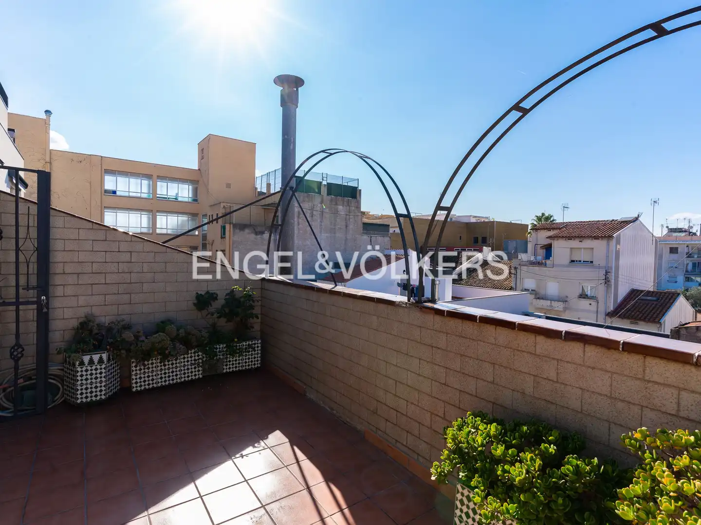 Terraza de Casa o chalet en venta en Mollet del Vallès con Aire acondicionado, Calefacción y Jardín privado