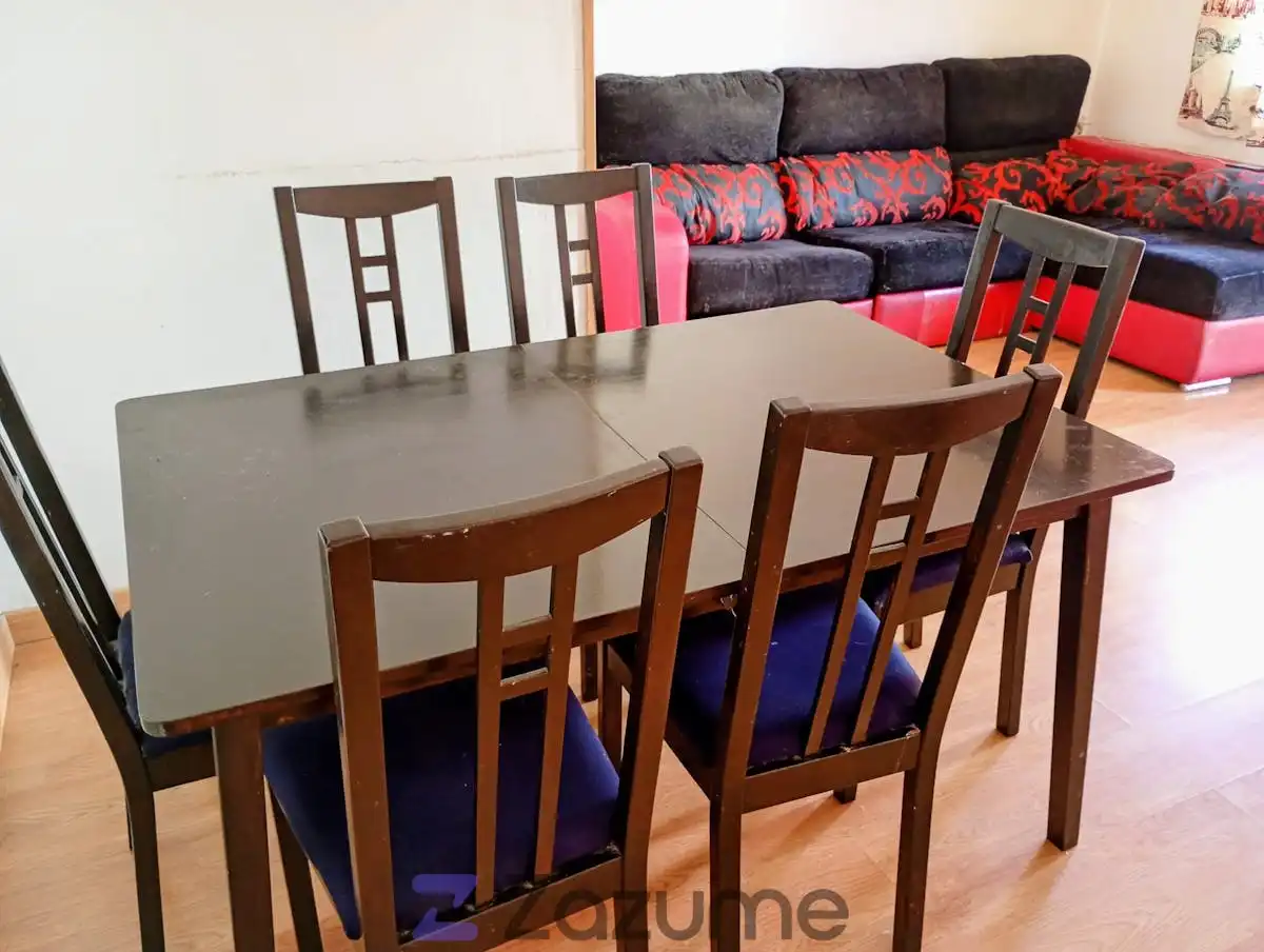 Comedor de Piso de alquiler en Barcelona con Parquet, Horno y Lavadora