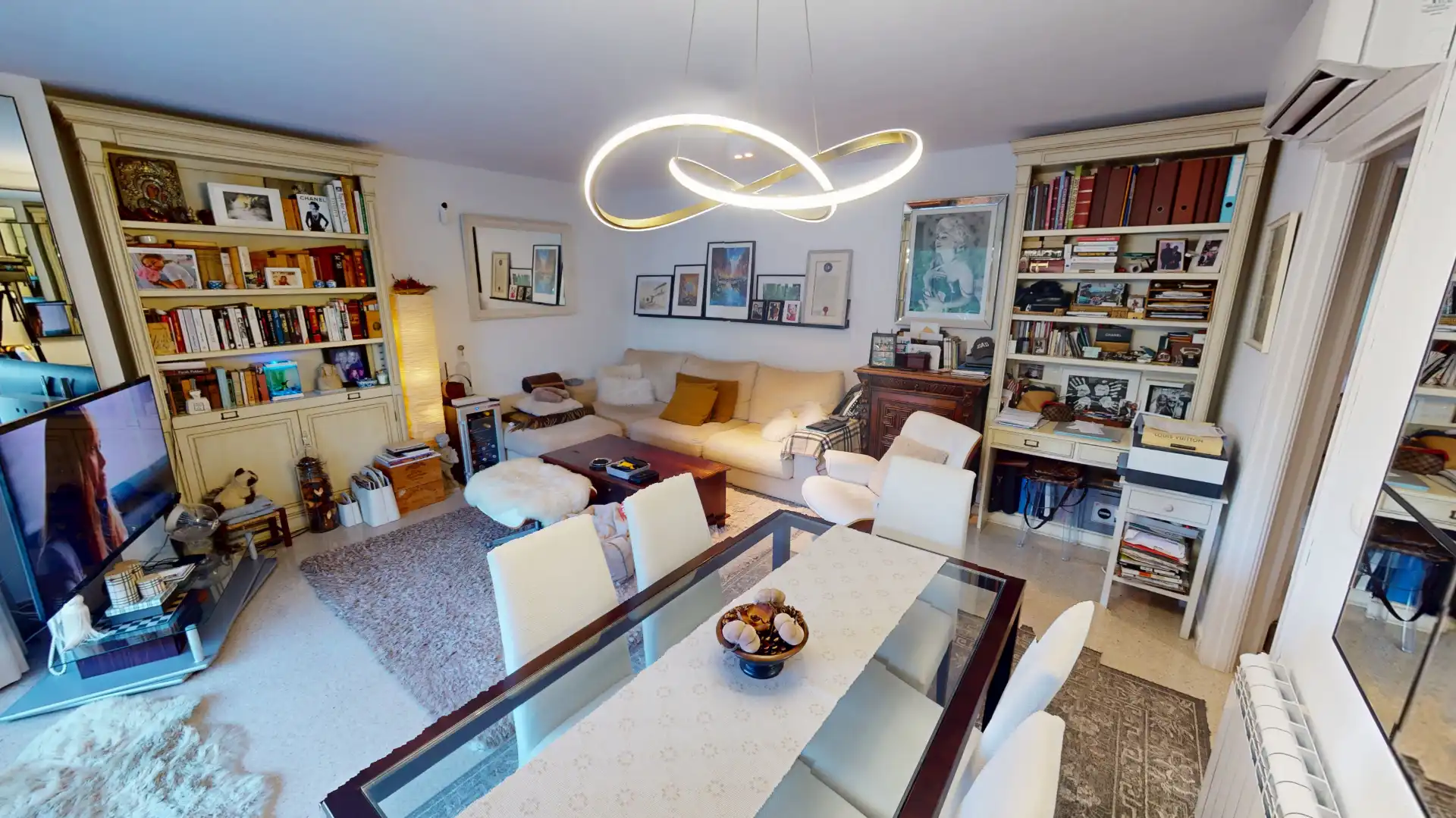 Sala de estar de Piso en venta en El Campello con Aire acondicionado, Jardín privado y Terraza