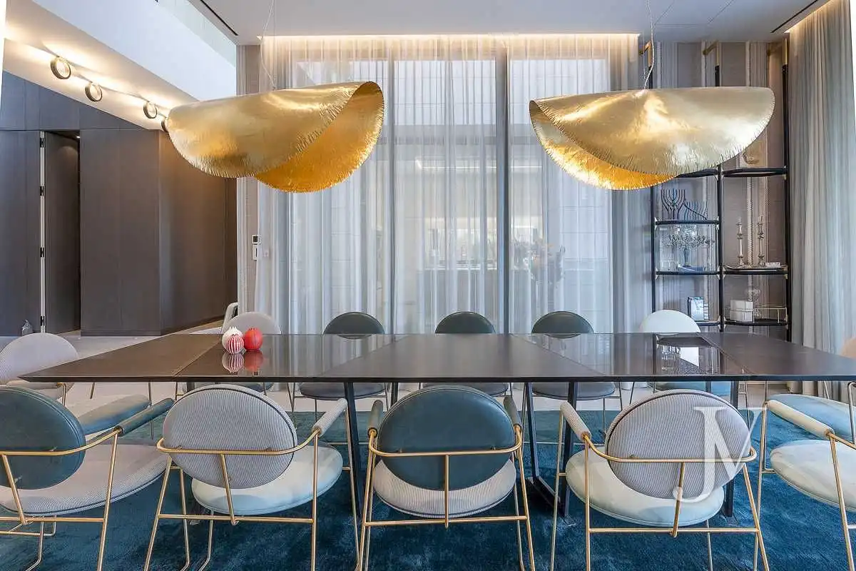 Dining room of Houses for sale in Madrid  with Air Conditioner, Heating and Private garden