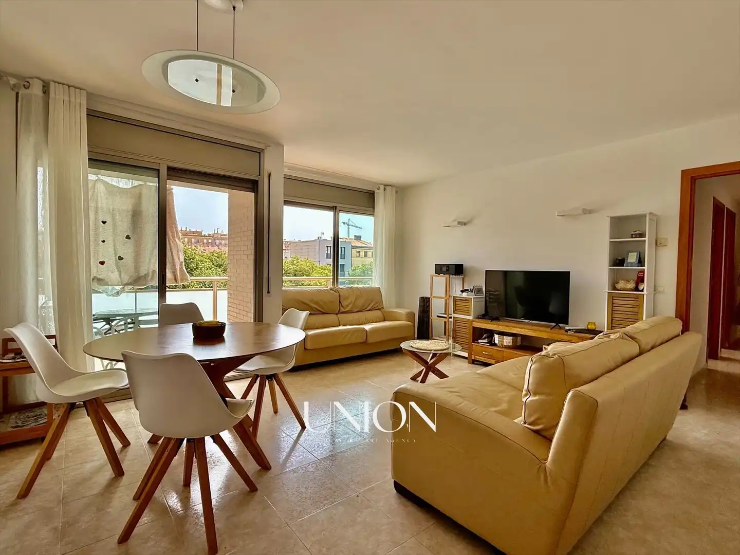 Wohnzimmer von Wohnung zur Miete in Palamós mit Heizung, Terrasse und Möbliert