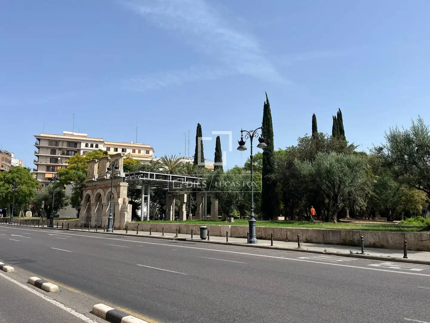 Außenansicht von Dachboden zur Miete in Valencia mit Klimaanlage, Heizung und Terrasse