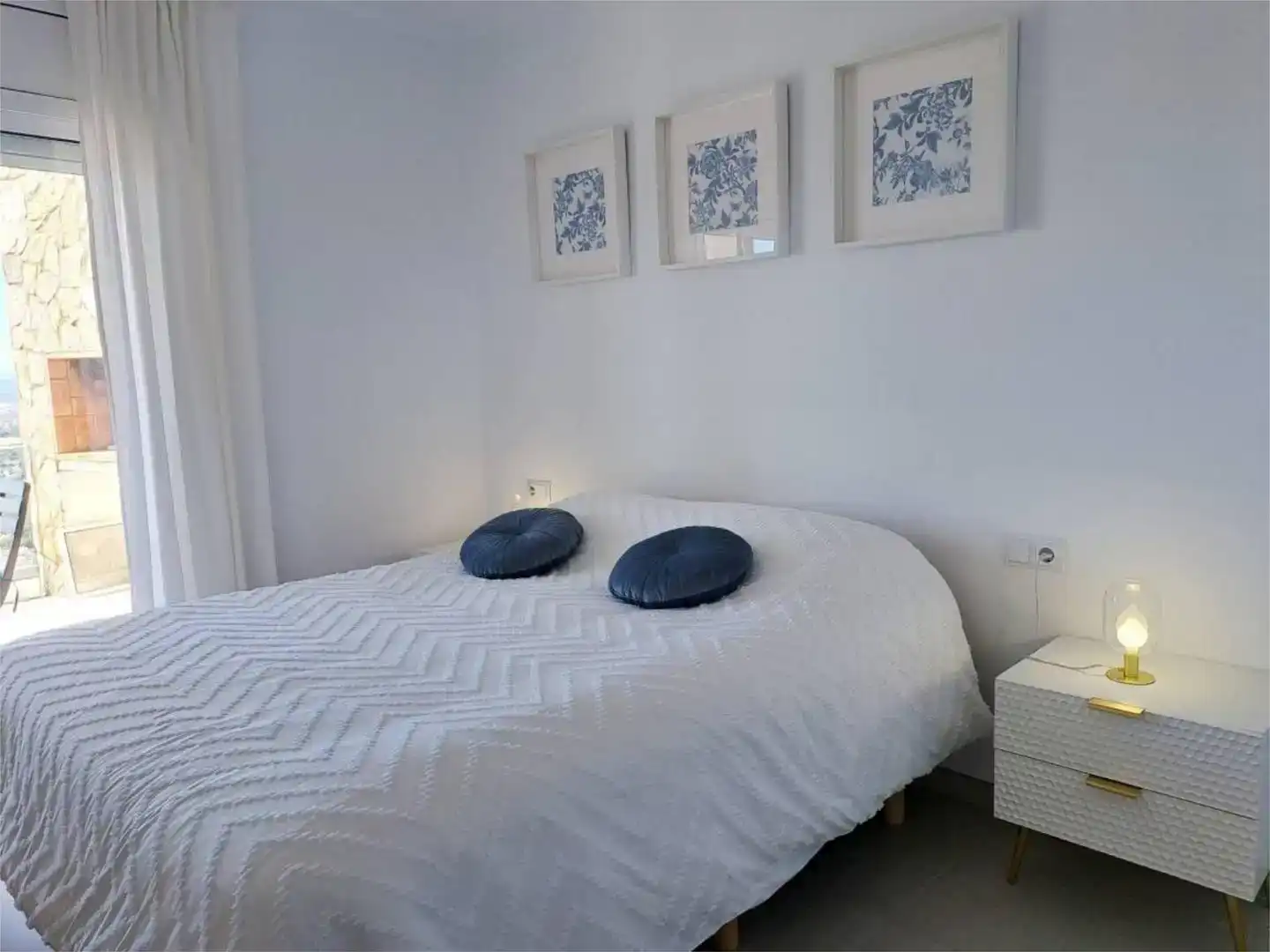 Dormitori de Casa o xalet de lloguer en Roses amb Aire condicionat i Piscina