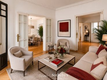 Apartament amb ascensor en venda a Calle de Núñez de Balboa