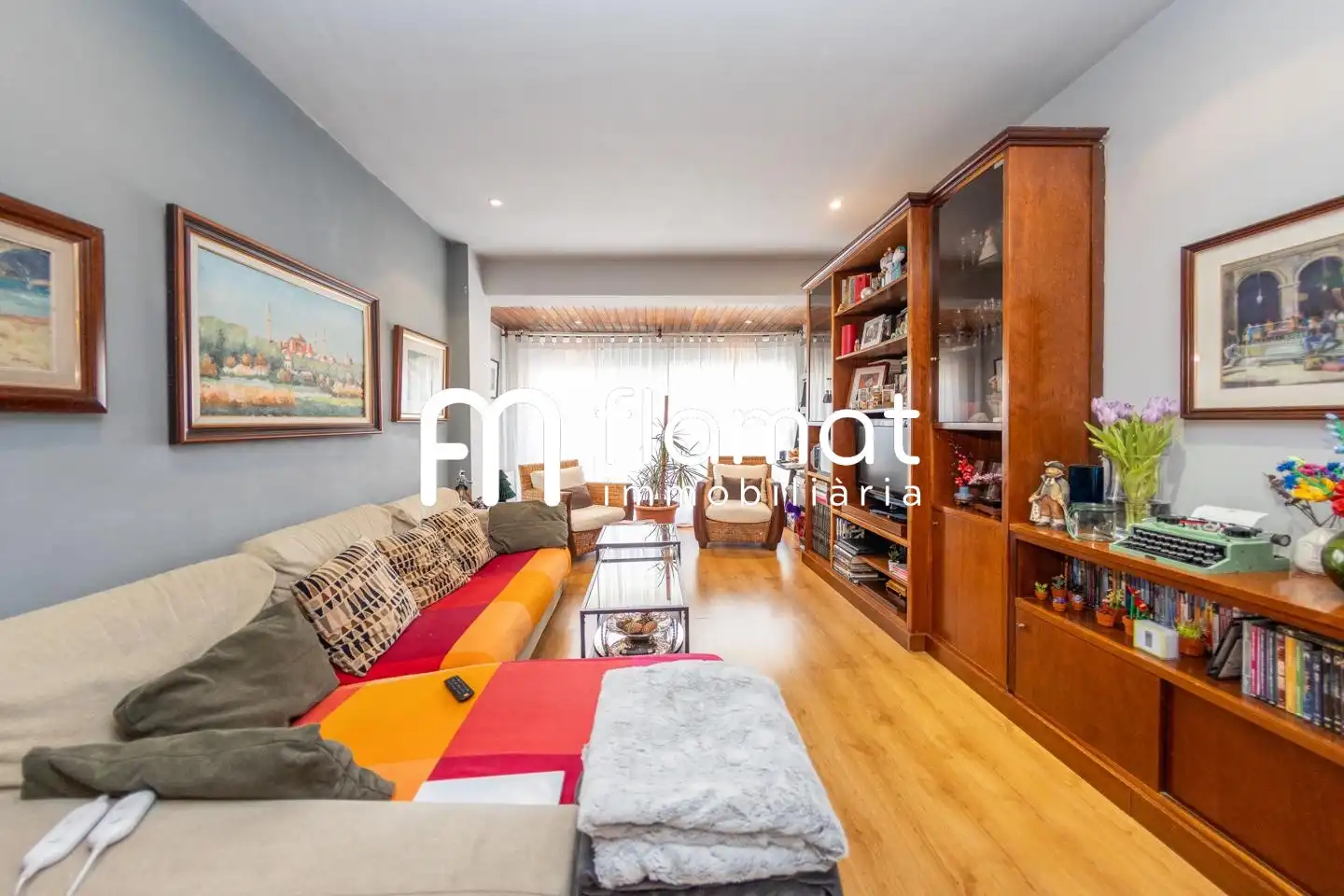 Sala d'estar de Pis en venda en Barcelona
