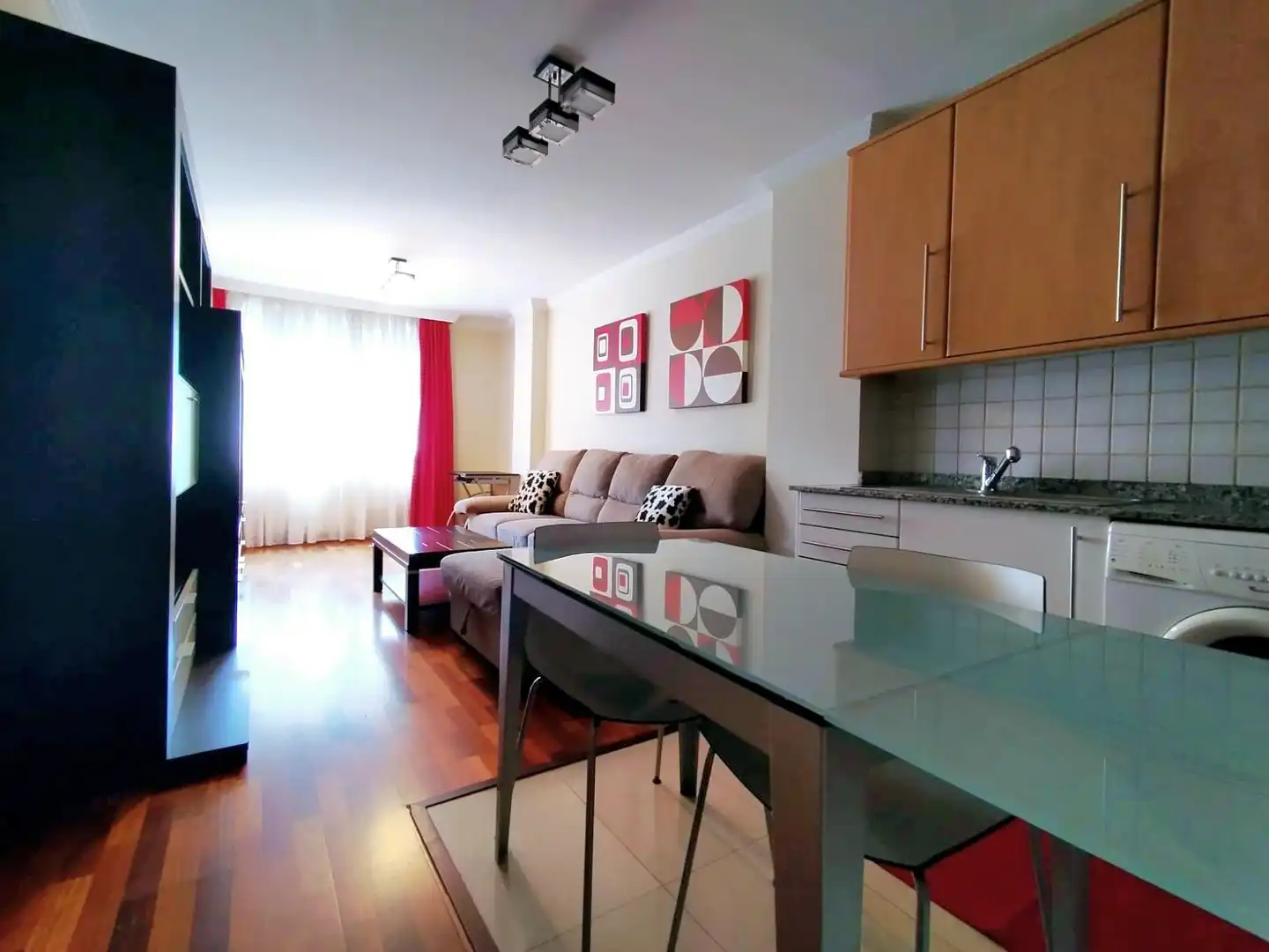 Wohnzimmer von Wohnung zum Verkauf in Las Palmas de Gran Canaria mit Privatgarten, Terrasse und Möbliert