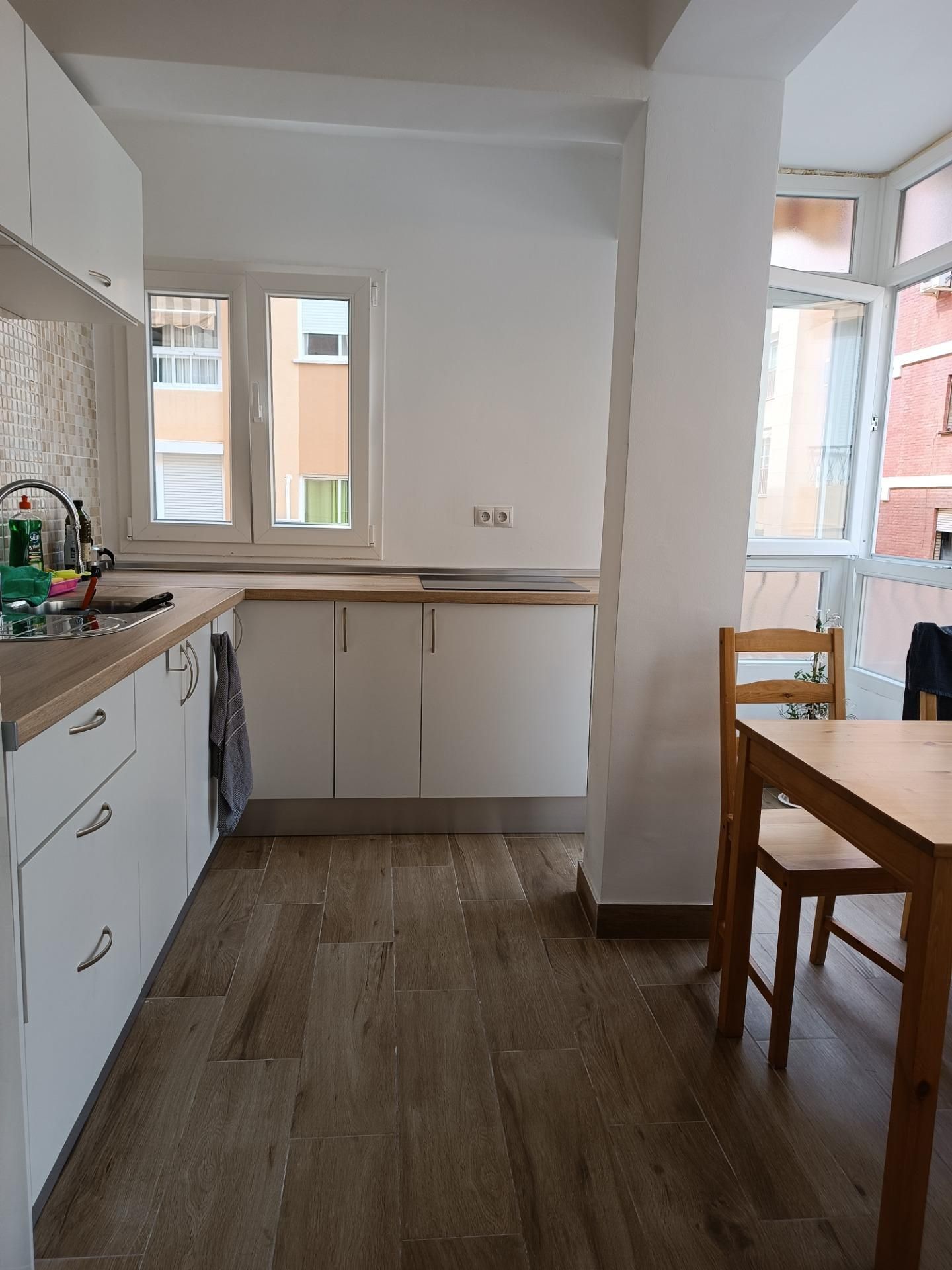 Kitchen of Flat to rent in Málaga Capital  with Air Conditioner, Heating and Terrace