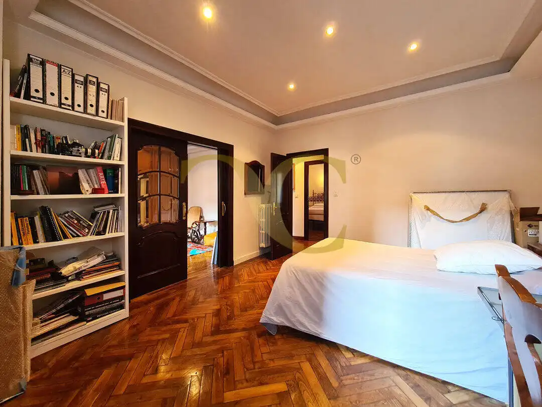 Bedroom of Flat for sale in Gijón   with Heating and Terrace