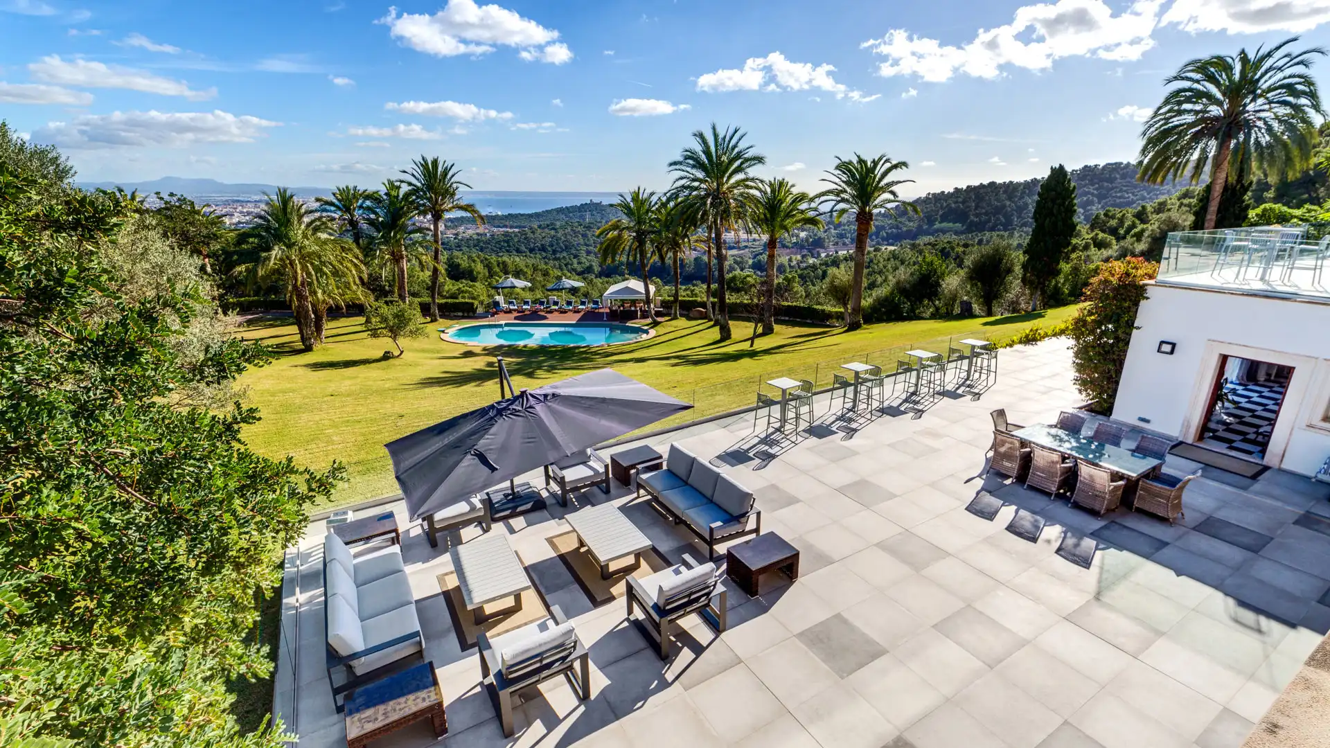 Terraza de Casa o chalet en venta en  Palma de Mallorca con Aire acondicionado, Calefacción y Parquet