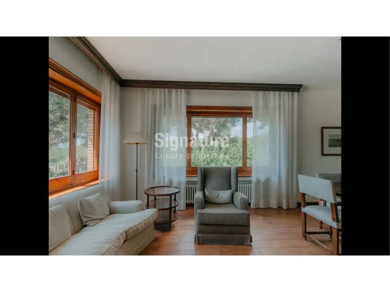 Sala d'estar de Casa o xalet en venda en Sant Andreu de Llavaneres amb Calefacció, Jardí privat i Terrassa