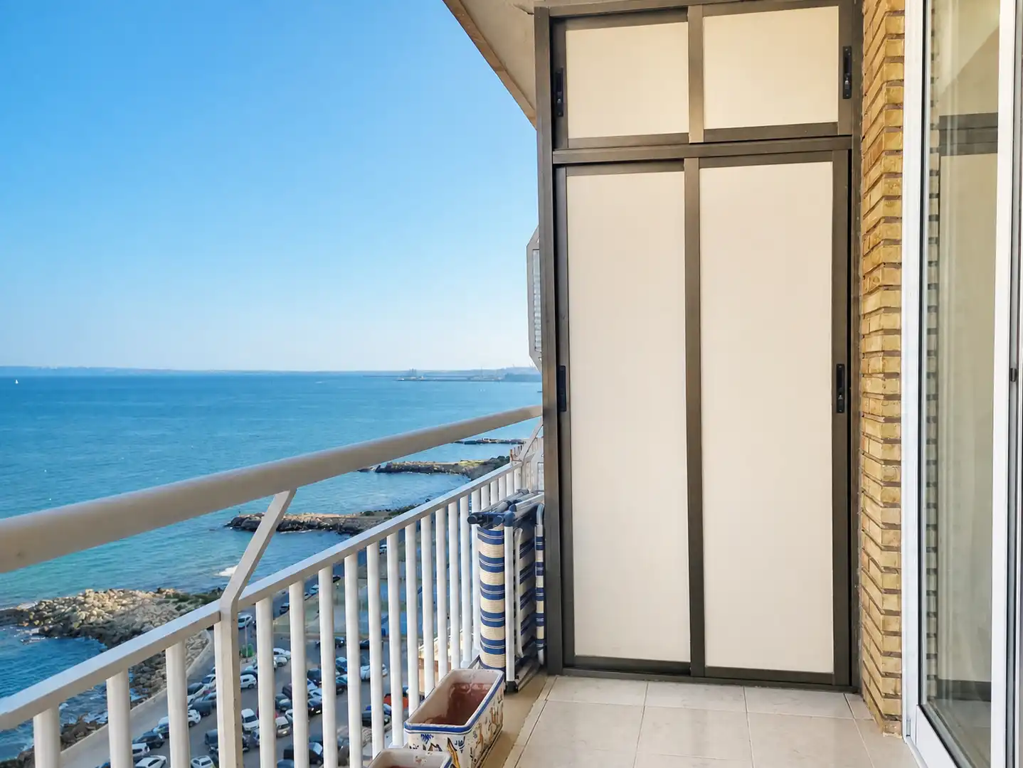 Terrasse von Wohnung zur Miete in Alicante / Alacant mit Möbliert