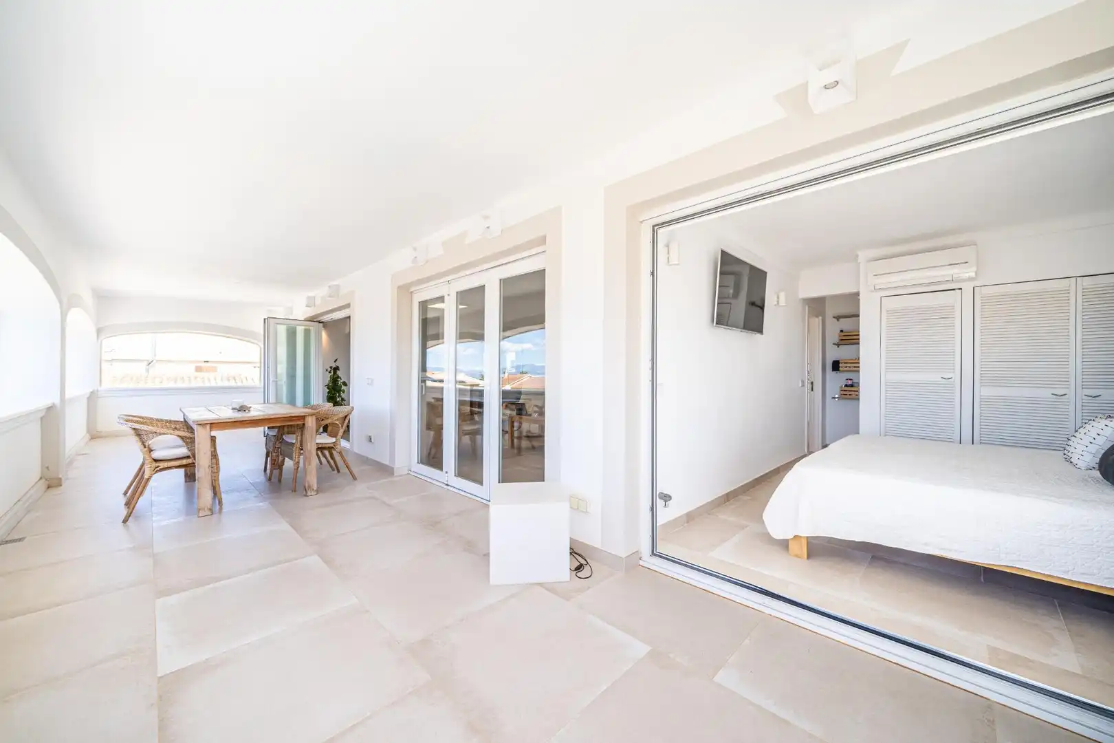 Terrace of Houses for rent in Llucmajor  with Air Conditioner, Private garden and Terrace