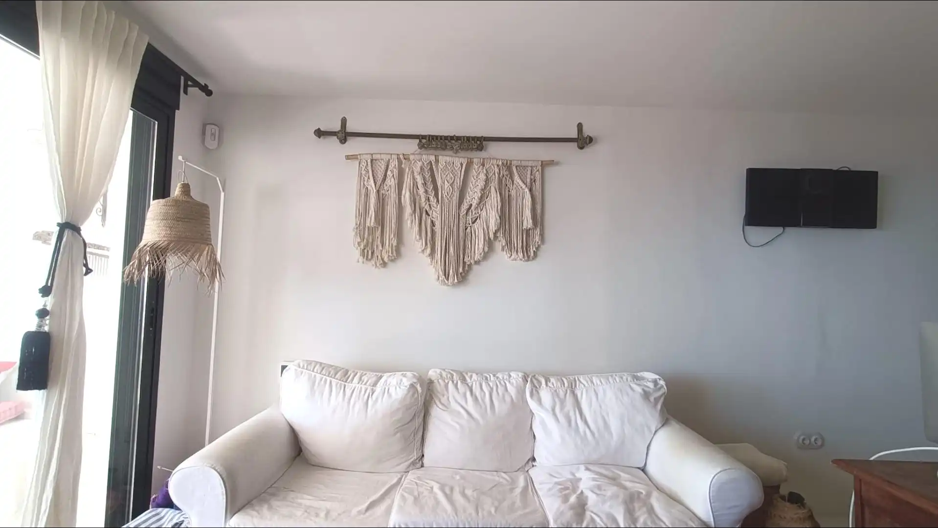 Sala d'estar de Apartament en venda en Santa Pola amb Aire condicionat i Moblat