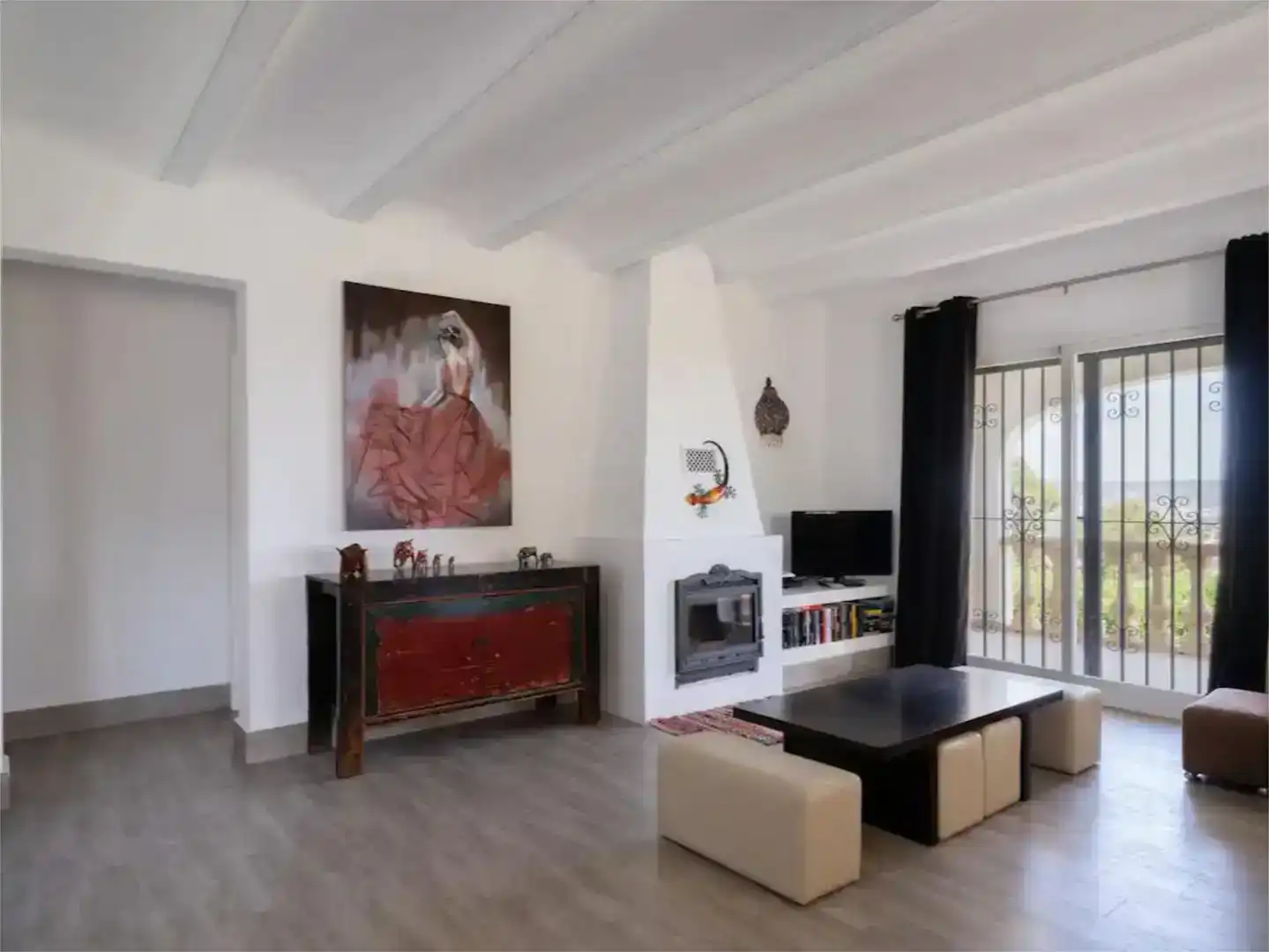 Sala d'estar de Casa o xalet en venda en Jávea / Xàbia amb Aire condicionat, Terrassa i Piscina