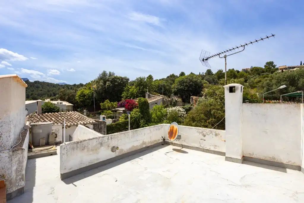Vista exterior de Finca rústica en venda en Pollença amb Terrassa