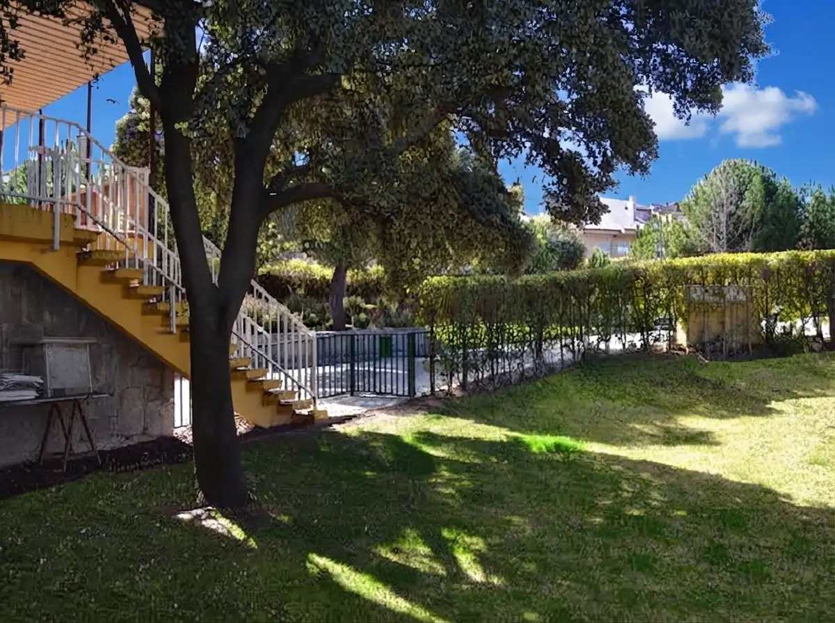 Jardín de Casa adosada de alquiler en La Moraleja con Calefacción, Jardín privado y Terraza