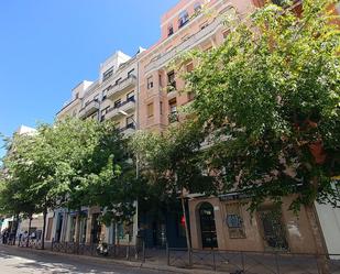 Exterior view of Flat to rent in  Madrid Capital  with Heating and Furnished