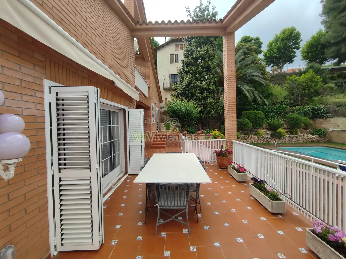 Terraza de Casa o chalet en venta en Gelida con Aire acondicionado, Calefacción y Jardín privado
