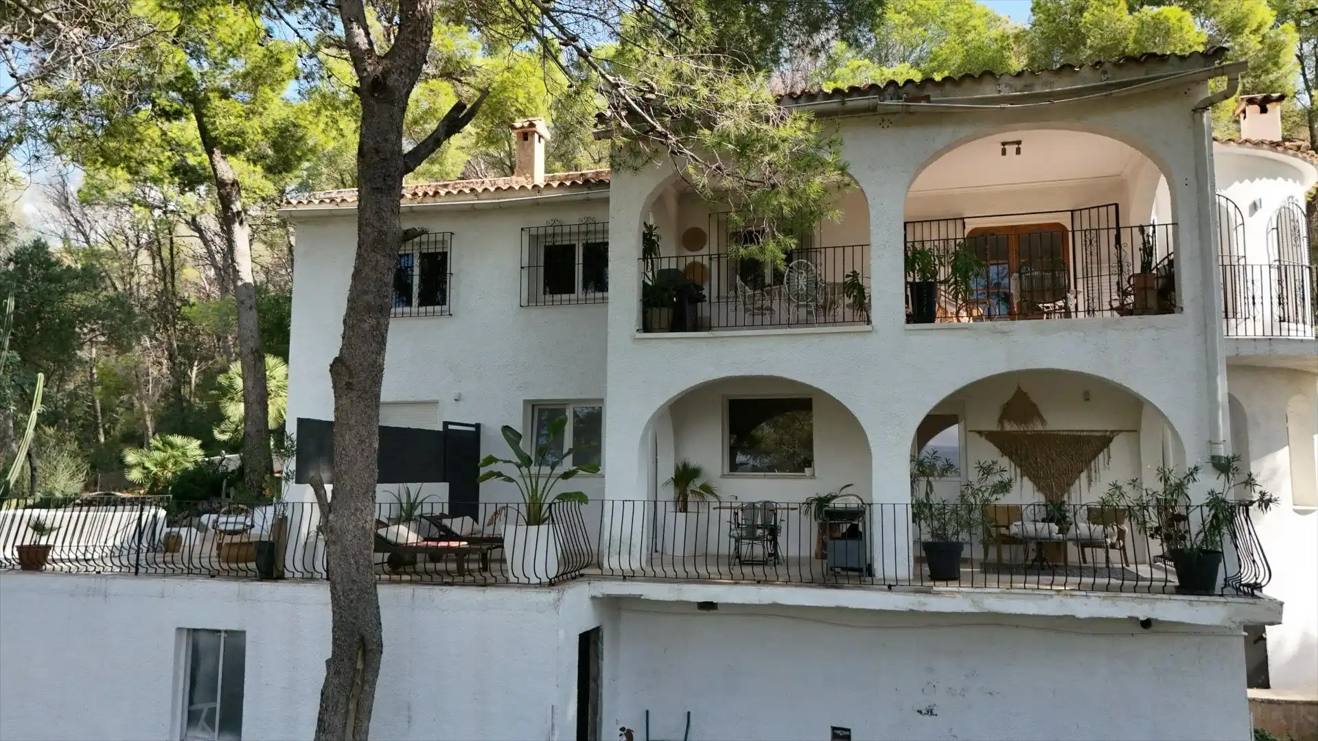 Vista exterior de Casa o chalet en venta en Gandia con Jardín privado, Terraza y Piscina
