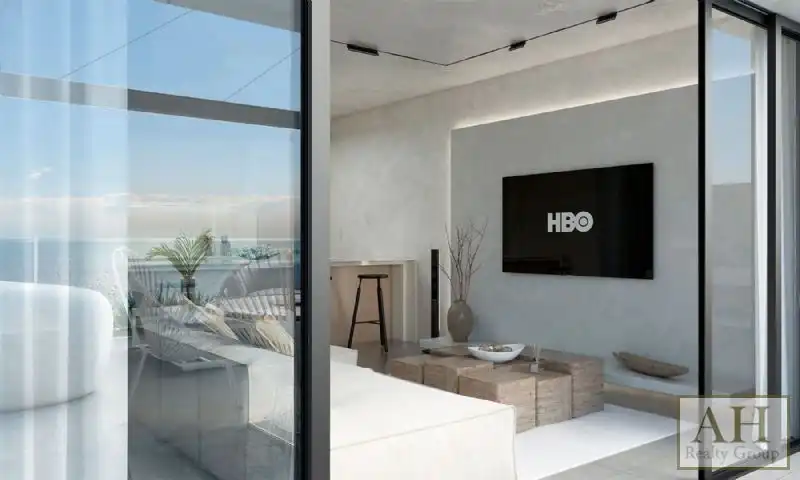 Living room of Apartments for sale in Calpe / Calp