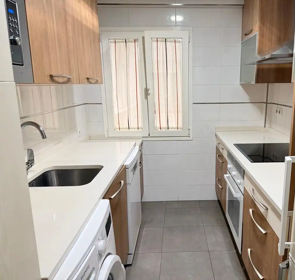 Küche von Wohnung zum Verkauf in Alcorcón mit Klimaanlage und Heizung
