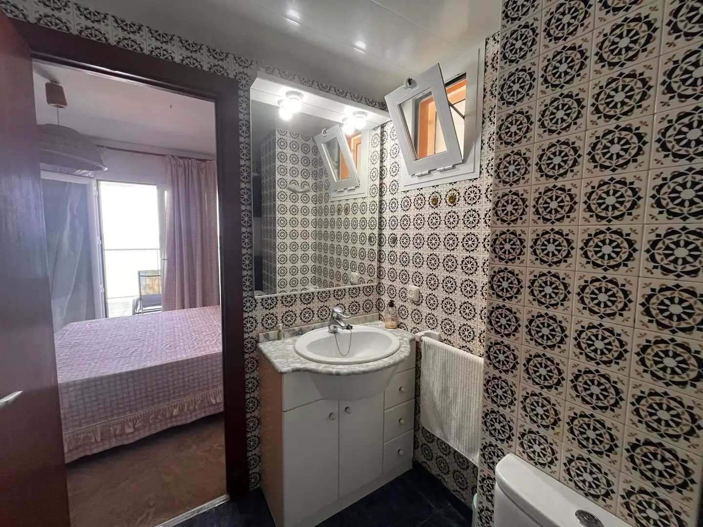 Baño de Piso de alquiler en  Palma de Mallorca con Aire acondicionado