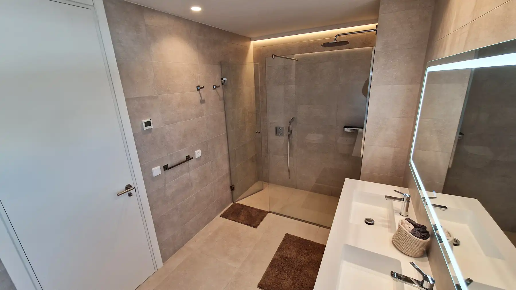 Baño de Casa o chalet en venta en Mijas con Aire acondicionado, Jardín privado y Terraza
