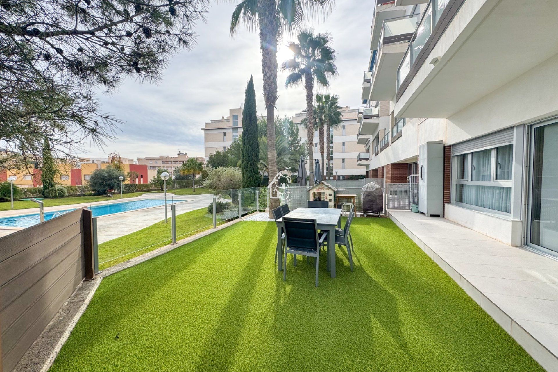 Terraza de Apartamento de alquiler en Orihuela con Aire acondicionado, Jardín privado y Terraza