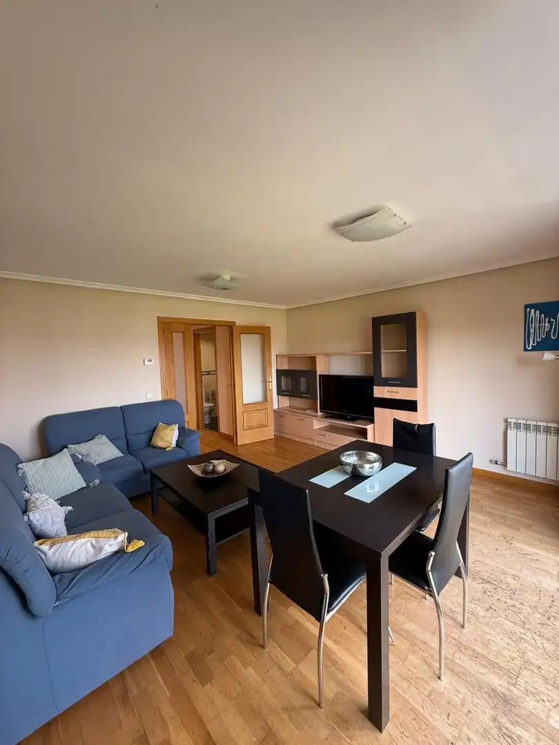 Sala de estar de Piso de alquiler en Salamanca con Calefacción, Amueblado y Balcón