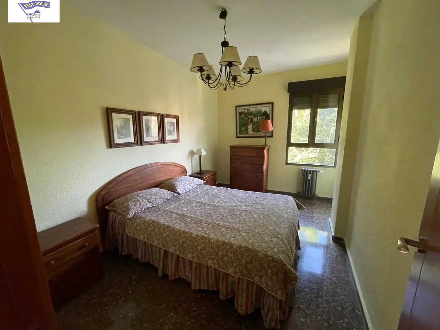 Bedroom of Flat for sale in Albacete  with Balcony