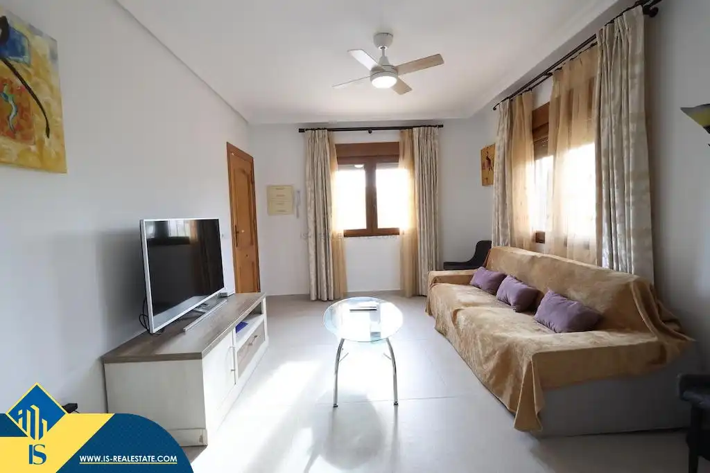 Sala d'estar de Casa o xalet de lloguer en Orihuela amb Terrassa, Piscina i Moblat