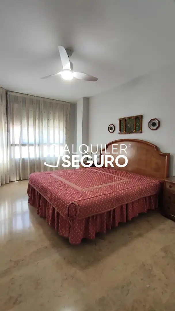 Bedroom of Flat for rent in Torrent  with Air Conditioner, Terrace and Storage room