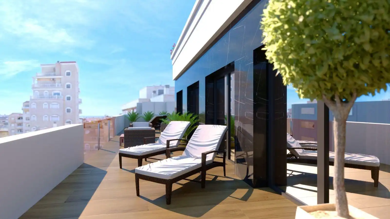 Penthouse with pool for sale in Centro