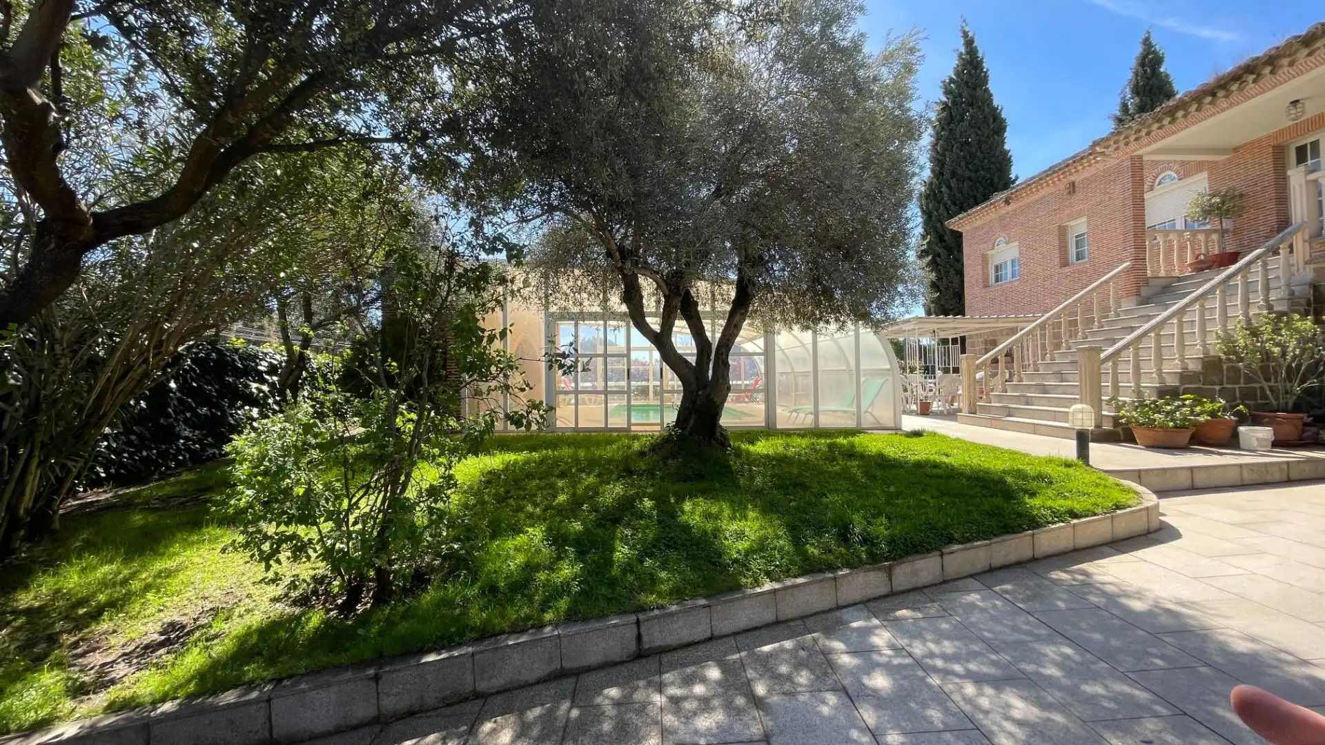 Jardí de Pis de lloguer en Galapagar amb Calefacció