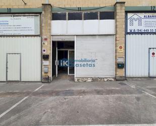 Exterior view of Industrial buildings for sale in Basauri 