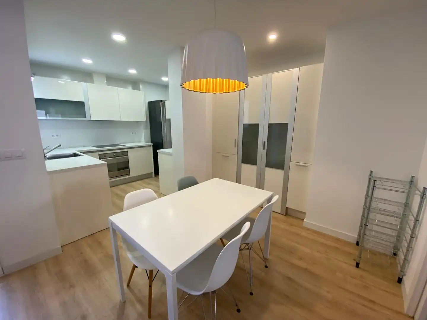 Kitchen of Flat for rent in Albacete  with Air Conditioner, Heating and Parquet flooring