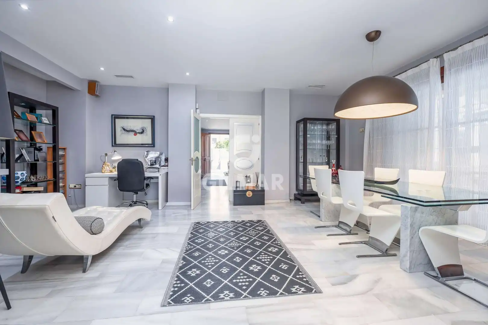 Living room of Houses for sale in Jerez de la Frontera  with Heating, Private garden and Swimming Pool
