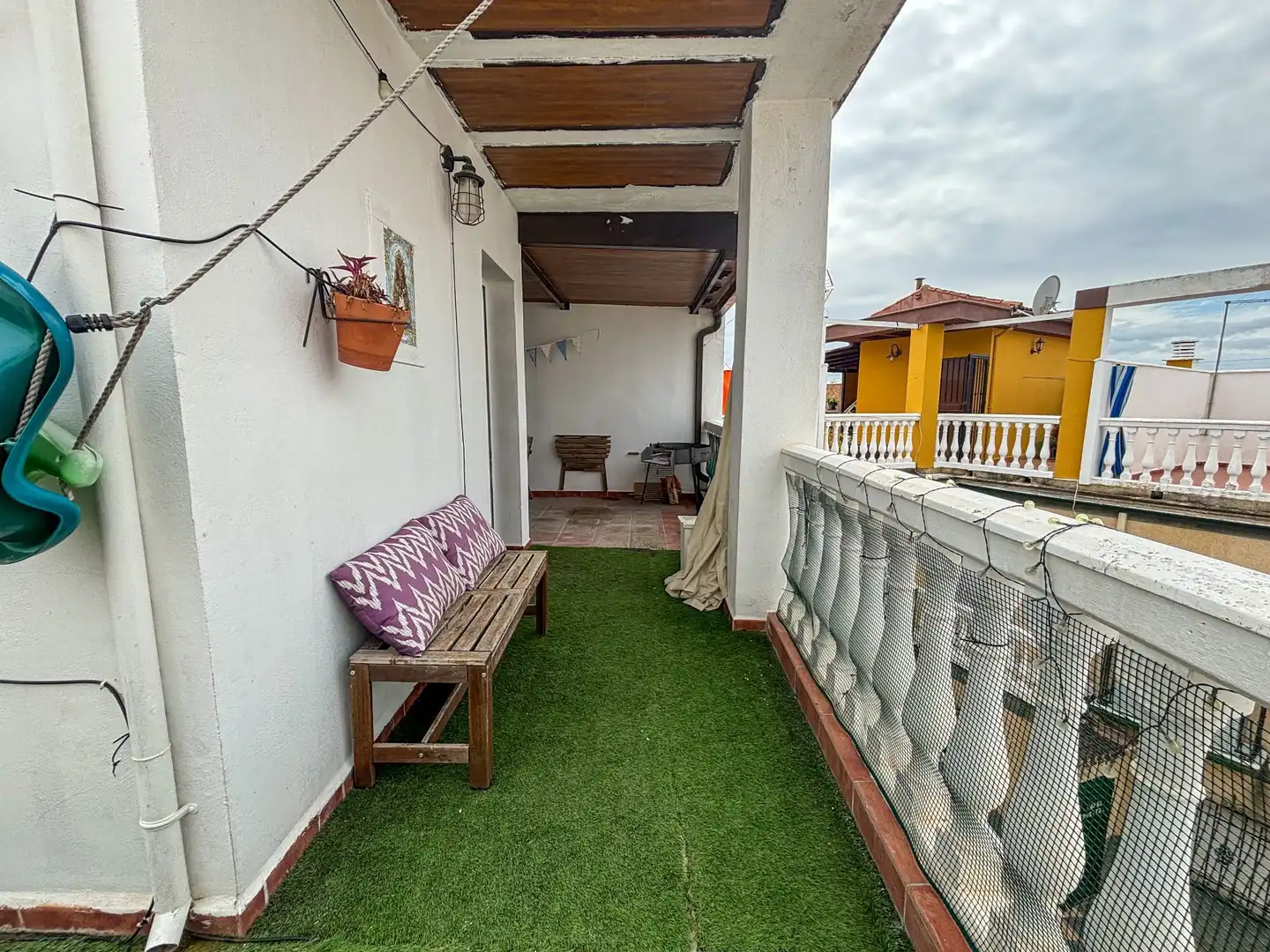 Terrassa de Casa adosada en venda en Albolote amb Aire condicionat, Calefacció i Terrassa