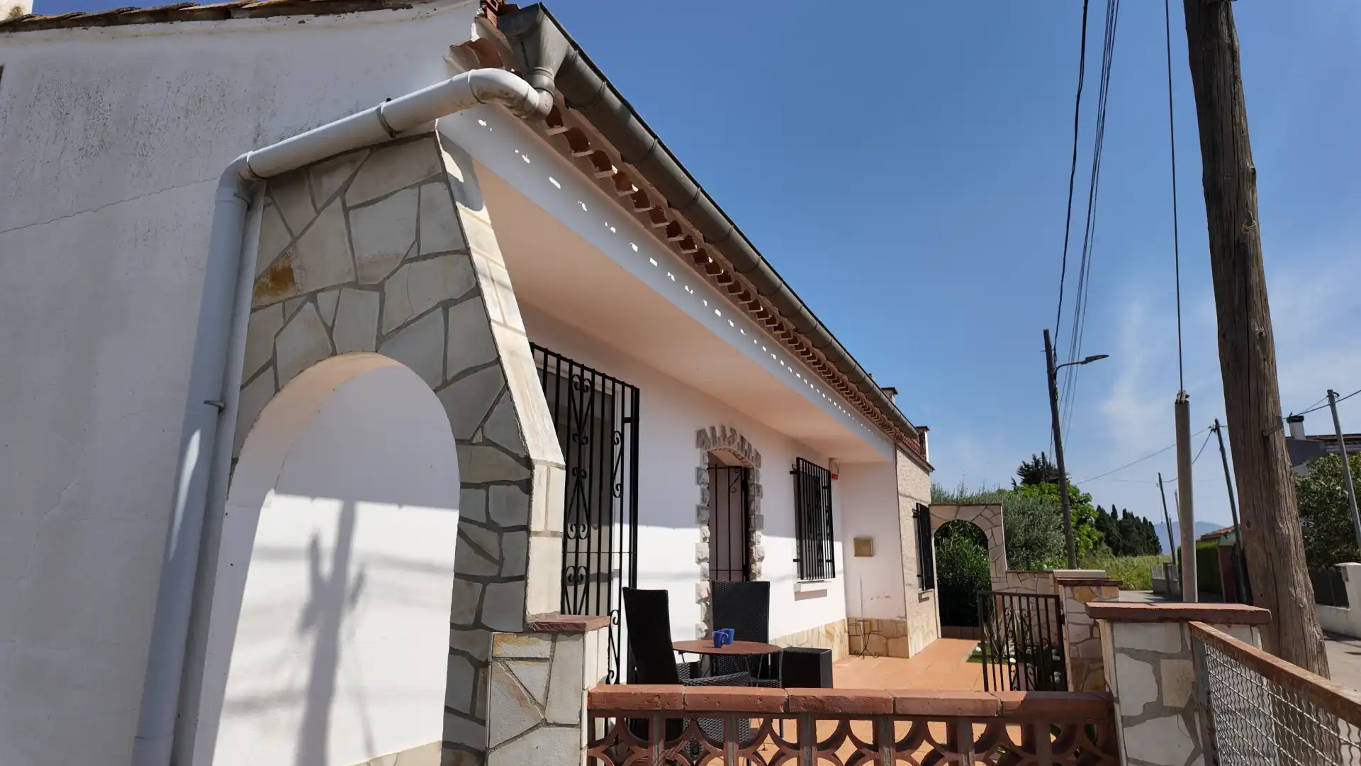 Vista exterior de Casa o chalet en venta en Fortià con Calefacción, Jardín privado y Terraza